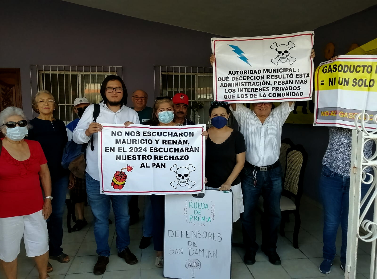 Mérida: vecinos de la colonia San Damián obtienen amparo contra proyecto de gasoducto