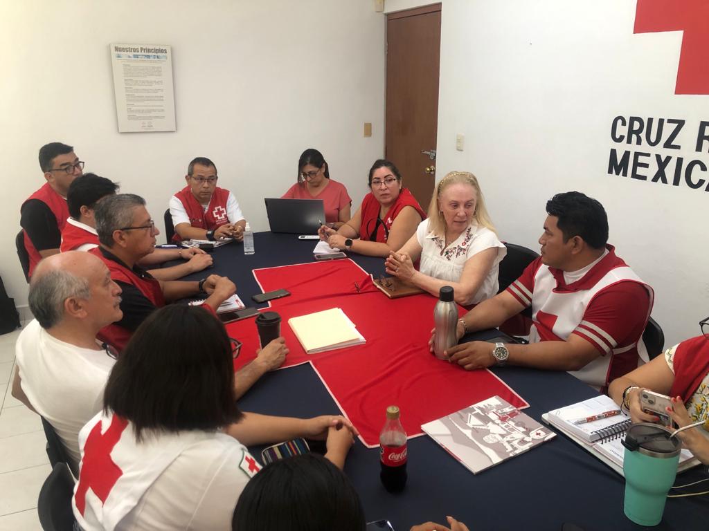 Cruz Roja Yucatán preparada ante la temporada de huracanes 2023