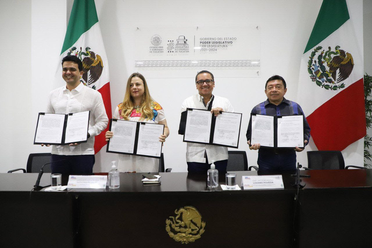 Congreso del Estado y el Centro INAH Yucatán, acuerdan trabajos de investigación